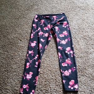 Floral leggings